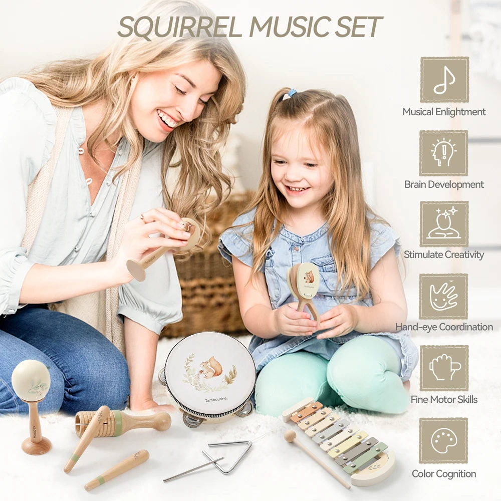 Montessori Wooden Music Set - Image 5