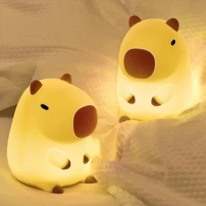 Capybara Night Light nursery decor LED lamp for baby room