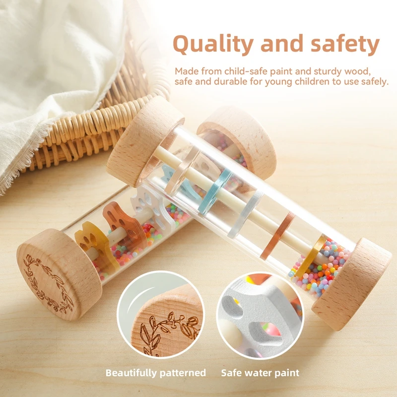 Montessori Rain Sound Tube - Image 2