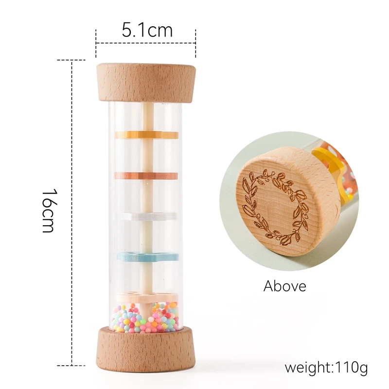 Montessori Rain Sound Tube - Image 7
