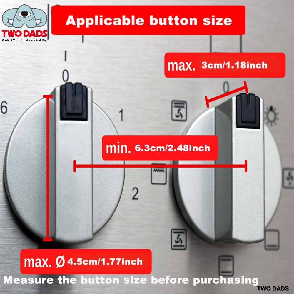 Stove Knob Safety Covers - Image 3