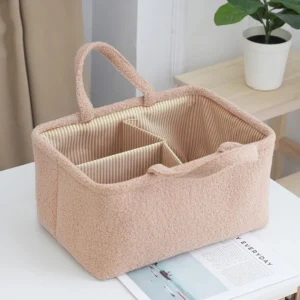portable baby organizer caddy for diapers bottles wipes and baby essentials