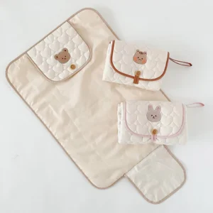 portable baby changing pad for diaper changes and travel