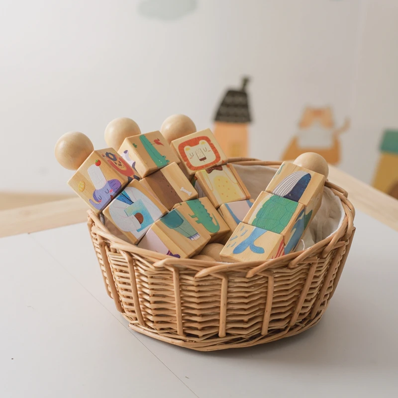 Wooden Animal Rotating Puzzle Rattle - Image 4