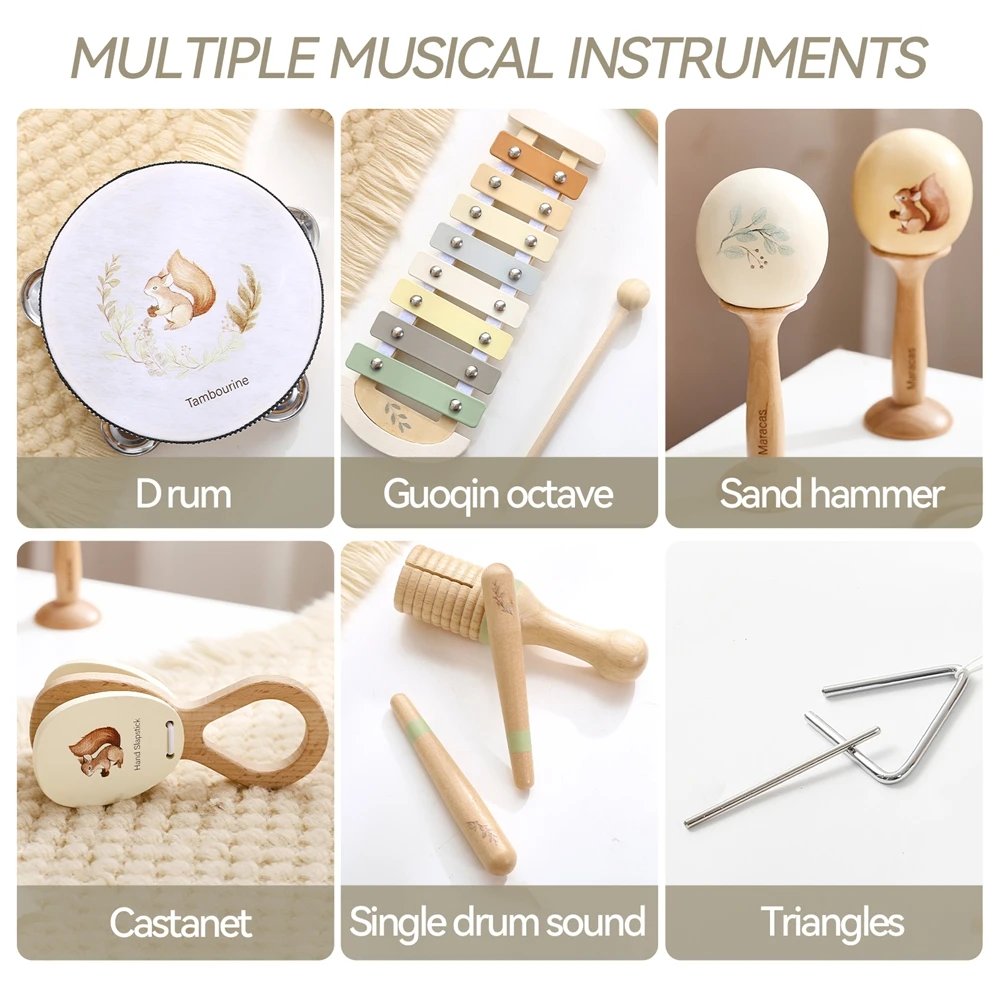 Montessori Wooden Music Set - Image 3