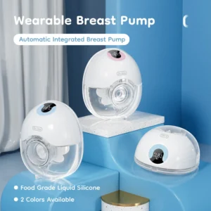 Hands-Free Wearable Breast Pump with rechargeable battery