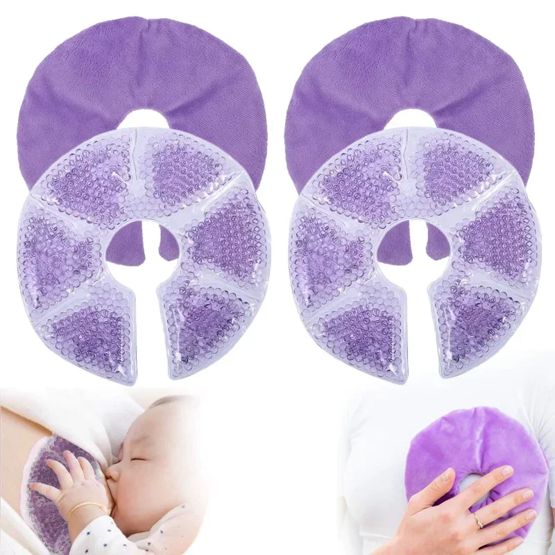 Breast Therapy Gel Pad Set for breastfeeding and postpartum comfort